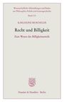 Karlheinz Muscheler: Recht und Billigkeit, Buch