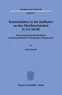 Julian Kristéll: Kontinuitäten in der Judikatur zu den Mordmerkmalen (§ 211 StGB), Buch