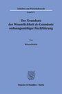 Rickard Kelch: Der Grundsatz der Wesentlichkeit als Grundsatz ordnungsmäßiger Buchführung, Buch