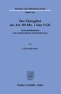 Celine Hofer-Dinc: Das Zitiergebot des Art. 80 Abs. 1 Satz 3 GG, Buch