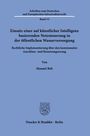 Manuel Beh: Einsatz einer auf künstlicher Intelligenz basierenden Netzsteuerung in der öffentlichen Wasserversorgung, Buch