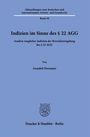 Buchtitel: "Indizien im Sinne des § 22 AGG". Autorin: Annabel Dornauer. Verlag: Duncker & Humblot, Berlin.