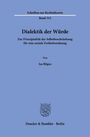 "Dialektik der Würde" von Isa Bilgen, Schriftenreihe Band 313, Duncker & Humblot, Berlin, mit kleinem Logo einer Figur.