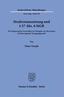 "Strafrechtliche Abhandlungen Neue Folge · Band 339" in Blau mit Logo unten. Thema: Strafaussetzung, Autor: Ninos Yoseph.
