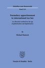 "Formulary apportionment in international tax law" von Michael Mautsch, Verlag Duncker & Humblot, Band 210.