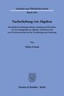 Schriften zum Öffentlichen Recht, Band 1604: "Nacherhebung von Abgaben". Autor: Niklas Freund. Duncker & Humblot, Berlin. Unten, ein Logo.