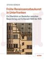 Text über Architektur in Unterfranken. Gebäude im Renaissancestil mit vielen Fenstern und Verzierungen.