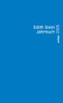 "Edith Stein Jahrbuch 2026" und "echter" in weiß auf blauem Hintergrund.