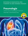 Titel: "Pneumologie", grüne Fläche oben, darunter Darstellung eines Brustkorbs mit beleuchteter Lunge. E-Book-Symbol rechts.