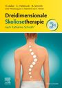 „Dreidimensionale Skoliosetherapie nach Katharina Schroth“. Eine weibliche Rückansicht mit Wirbelsäule.
