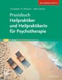 Titel: "Praxisbuch Heilpraktiker und Heilpraktikerin für Psychotherapie", Autoren: Christopher M. Ofenstein, Stefan Ritsche. Zweier Liegestühle am Strand.