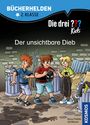 Ulf Blanck: Die drei ??? Kids, Bücherhelden 2. Klasse, Der unsichtbare Dieb, Buch