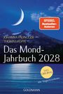 Texte: "SPiEGEL Bestseller-Autoren", "Das Mond-Jahrbuch 2028", "DAS ORIGINAL". Bild: Mondsichel über Bergen bei Nacht.