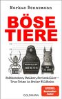 Titel: Böse Tiere. Untertitel: Safeknacker, Stalker, Serienkiller - True Crime in freier Wildbahn. Drei Tiere wie Verbrecher.