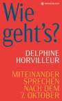 Delphine Horvilleur: Wie geht's?, Buch