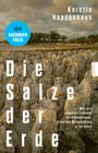 Texte: "NDR SACHBUCH PREIS", "Kerstin Hoppenhaus", "Die Salze der Erde", "Was drei chemische Elemente...". Hintergrund: Salzlandschaft.