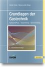 Titel: "Grundlagen der Gastechnik". Autoren: Günter Cerbe, Benno Lendt. Illustration: Bunte wellige Linien.