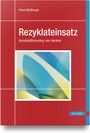 „Rezyklateinsatz: Kunststoffrecycling neu denken“ von Petra Weißhaupt. Im Zentrum sind abstrakte, bunte Formen zu sehen.