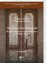 Titel: "The Door to My Household". Untertitel: "The phenomenon of decorated doors in Middle Egypt". Abgebildet ist ein verziertes, antikes Holztor.