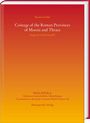 "Coinage of the Roman Provinces of Moesia and Thrace" von Renata Ciołek. Roter Hintergrund, Buchcover.