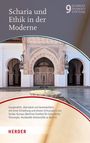 "Scharia und Ethik in der Moderne" steht oben. Darunter eine islamische Architektur mit verziertem Torbogen.