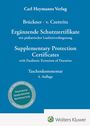 Christopher Brückner: Ergänzende Schutzzertifikate / Supplementary Protection Certificates, Buch
