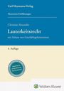 Lauterkeitsrecht, Buch