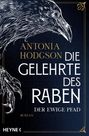 Text: Antonia Hodgson, Die Gelehrte des Raben, Der ewige Pfad, Roman, Heyne. Illustration: Rabenzeichnung.