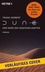 Vorläufiges Cover, Dune: Part Three, Frank Herbert, Dune, Der Herr des Wüstenplaneten. Sanddünen unter Sternenhimmel.