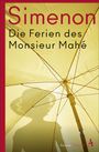 Georges Simenon: Die Ferien des Monsieur Mahé, Buch