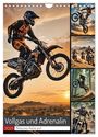 Andreas Spreider: Vollgas und Adrenalin - Motocross-Action pur! (Wandkalender 2025 DIN A4 hoch), CALVENDO Monatskalender, KAL