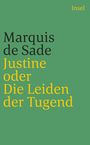 Marquis de Sade: Justine oder Die Leiden der Tugend, Buch