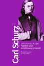 Carl Schurz: Demokratie heißt: Frieden und Versöhnung überall, Buch