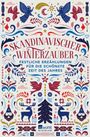 "Skandinavischer Winterzauber: Festliche Erzählungen für die schönste Zeit des Jahres", verziert mit folkloristischen Motiven.