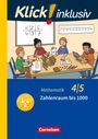 Klick! inklusiv 4./5. Schuljahr - Mathematik, Grundschule / Förderschule - Themenheft Zahlenraum bis 1000, Buch