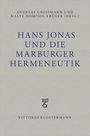 : Hans Jonas und die Marburger Hermeneutik, Buch