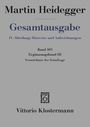 Martin Heidegger: Vermächtnis der Seinsfrage, Buch