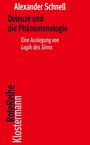 Alexander Schnell: Deleuze und die Phänomenologie, Buch