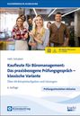 "Kaufleute für Büromanagement: Das praxisbezogene Prüfungsgespräch – klassische Variante. Gruppe lächelnder Personen."