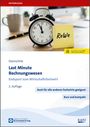 „Last Minute Rechnungswesen“, „ReWe“, Wecker auf Tisch, gelber Notizzettel, „Kurz und kompakt“.