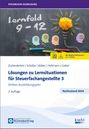 Oliver Zschenderlein: Lösungen zu Lernsituationen für Steuerfachangestellte 3, Buch