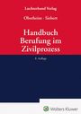 „Handbuch Berufung im Zivilprozess“, 8. Auflage, Luchterhand Verlag, oben rot, unten blau, Wolters Kluwer Logo.