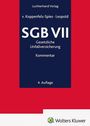 "SGB VII: Gesetzliche Unfallversicherung, Kommentar, 4. Auflage" auf rotem Hintergrund mit Verlagslogo unten.