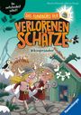 "Du entscheidest selbst! Das Fundbüro der verlorenen Schätze - Wikingerzauber." Kinder in Wikingerkostümen in einer fantasyhaften Szene.