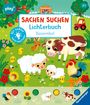 Sandra Grimm: Play+ Sachen suchen Lichterbuch Bauernhof - ab 2 Jahre, Buch