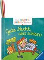 Martina Badstuber: Mein Knuddel-Knautsch-Buch: Gute Nacht; weiches Stoffbuch, waschbares Badebuch, Babyspielzeug ab 6 Monate, Buch