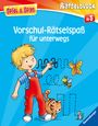 : Vorschul-Rätselspaß für unterwegs - Rätselbuch ab 5 Jahre, Reisespiele für Kinder (Spiel & Spaß - Rätselblock), Buch