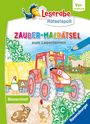 Melinda Ronto: Leserabe Rätselspaß - Zauber-Malrätsel zum Lesenlernen: Bauernhof, Buch