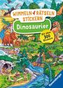 : Wimmeln, Rätseln, Stickern: Dinosaurier, Buch