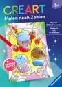 : Ravensburger CreArt Malen nach Zahlen ab 5: Kawaii Süße Freunde, Malbuch, 24 Motive, Buch